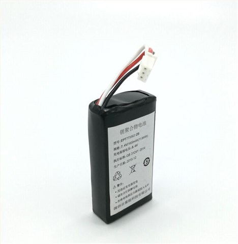 7.4V 1600mAh 773362 POS機聚合物三元鋰電池